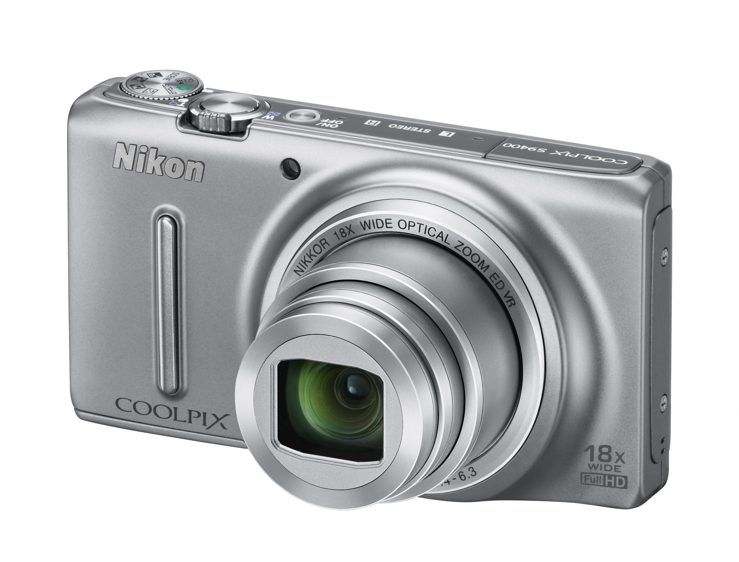 Nikon Coolpix S9400 Digitalkamera (18 Megapixel, 18-Fach Opt. Zoom